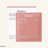 ماسک صورتی کلاژن بایودنس مدل BIODANCE Collagen Mask
