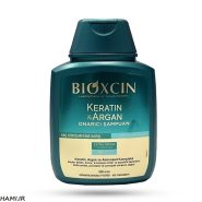 شامپو سبز بیوکسین مدل SHAMPOO KERATIN & ARGAN