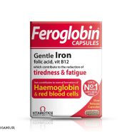 قرص مکمل آهن فروگلوبین مدل 30 تایی VITABIOTICS IRON SUPPLEMENT FEROGLOBIN